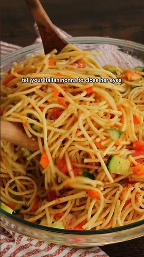 Spaghetti Salad Supreme