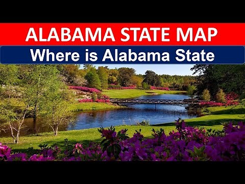 Map of Alabama
