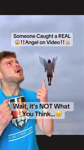 A REAL Angel was caught on Video‼️😲👼🏼👀✝️📲 #JesusLovesYou #Christian #Angel #Bible #Jesus