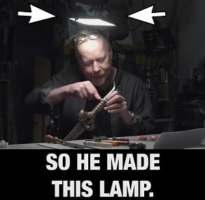 822K views · 271 reactions | Need an adjustable, dimmable work light at a reasonable cost? Adam Savage can help (most likely -- watch to see what we mean). | Tested | Facebook