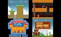 Mix of 4 videos from youtube : SNES Longplay [031-34] Super Mario All-Stars