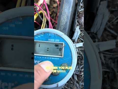 How to wire and program a hunter battery power timer .