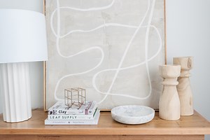 How to style a sideboard, console or hall table: Home décor to use and top styling tricks