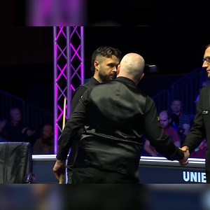 Higgins - winner of the British Open in 1995, 1998, 2001 & 2004 - is into the 2024 final! 🇬🇧🏆 Comprehensively. #UnibetBritishOpen @unibet | WST