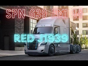 SPN 639 FMI 14 / FALLA EN LA RED J1939 O CAN BUS DE DATOS NUEVO CASCADIA