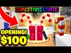 I SPENT $100 on THE *BEST* CRATES on A NEW MINECRAFT SKYBLOCK SERVER | Minecraft Skyblock EPISODE #6