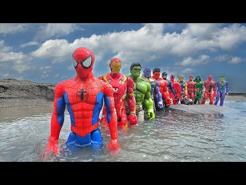 Avengers Action Figure, Marvel's Spider-man 2, Hulk, Captain America, Iron Man, Thor Superhero #05