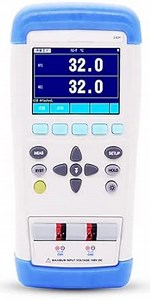 Handheld Temperature Meter Temperature Data Logger Recorder Thermocouple Thermometer High Temperature Measuring Instrument with Accuracy 0.2%+1℃ Resolution 0.1℃