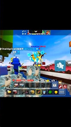 I Killed Blue Colour Named Guy in Bedwars 🗿💀✨ #viral #bedwars #blockmango #mattsun
