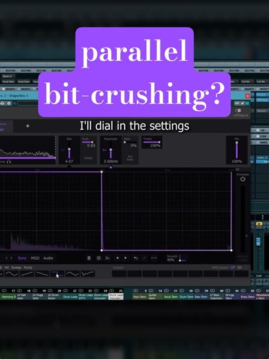 ever heard of parallel bit-crushing??