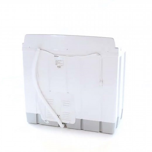 8002843 Lavadora de 2 Tinas HKPRO XPB190 19Kg Blanco con Azul