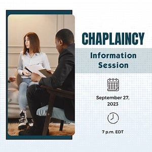 We invite you to our MA in Chaplaincy virtual information session. Learn more and register: https://www.hartfordinternational.edu/academic-programs/admissions-aid/attend-information-session | Hartford International University