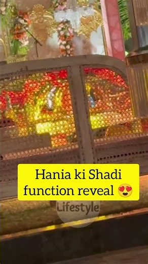 Hania Amir & Asim Azhar Wedding Function Start #haniaaamir#asimazhar#bilalabbaskhan#merizindagihaitu
