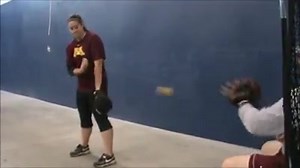3.5K views · 61 reactions | Pitching: Sara Moulton from the NATIONAL PRO FASTPITCH (NPF) Chicago Bandits and Golden Gopher Softball program shows that to begin her warm up routine she uses a 1 lb. weighted ball. Again notice the "set of the wrist" every time! | Softballife | Facebook