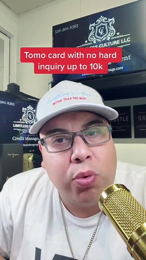 Tomo card with up to 10k limit and no hard inquiry. Link in comments #creditscore #credit #creditrepair #creditrepairtips #NC #creditrepairservices | Limitless Culture