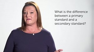 22 reactions | In today's #AskTheExpert Alicia explains the difference between a primary standard and a secondary standard. | Hach | Facebook