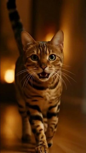 The Bengal Cat’s Meow Sounds Different — More Like a Wild Call!