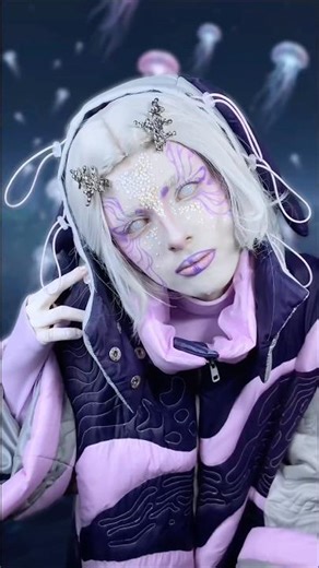 From sewing to alien coat👽 #fashiondesigner #garmentmaking #futuristicfashion