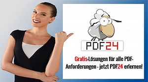 Gratis-Lösungen für alle PDF-Anforderungen - jetzt PDF24 erlernen!