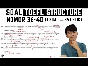 Latihan SINGKAT Jawab Soal TOEFL WRITTEN EXPRESSION no 36-40