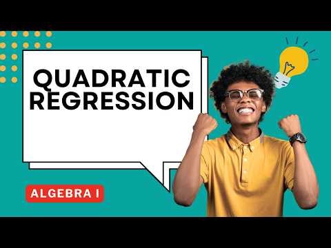 Quadratic Regression Guided Notes for Algebra I