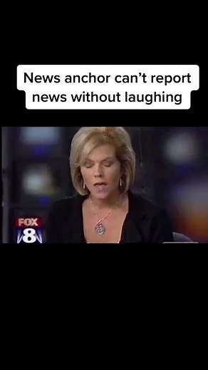 News anchor cant report news withiut laughing #fyp #funnynews #news #comedyvideo #blooper #bloopers