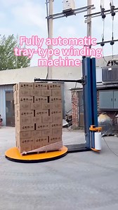 Film pallet wrapping machine #packingmachine #wrappingmachine #automaticpackingmachine | Packaging Machinery