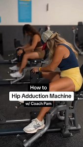 221K views · 1K reactions | How to hip adduction w/ Coach Pam #gymtips #fitnessjourney #legday #womenwholift #formtips #gymgirls #hipadduction | Alena Cassisi | Facebook