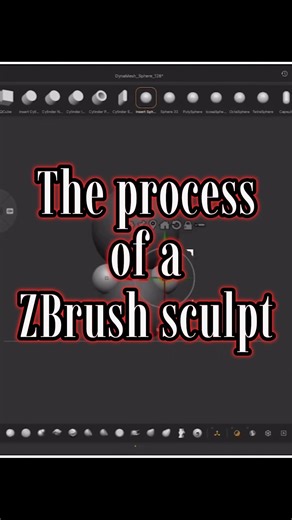 ZBrush sculpt #digitalart #design #graphicdesign #zbrush #zbrushtutorial #tutorial #sculpting #fyp
