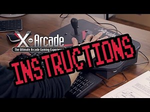 X-Arcade Joystick Navigation Instructions