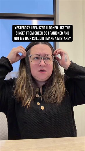 As it turns out, I’m a character no matter what I do. Accidental cosplay or not. #hairtransformation