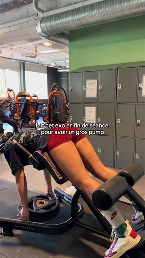 back extension en fin de séance 🔥 #gymtok #fitgirl #basicfit