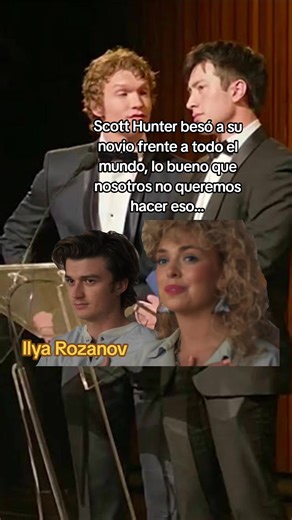 Scott Hunter y su beso público: una rivalidad calentada