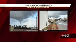 Tornado touches down in Marion County
