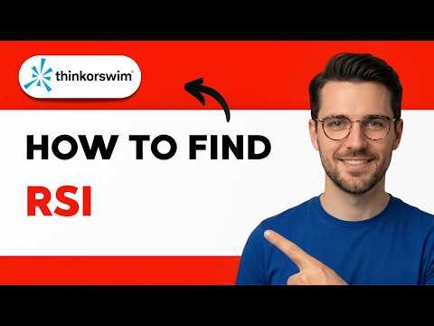 How to Find RSI on Thinkorswim [2026 full guide]