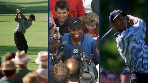 Tiger Woods’ professional debut in 1996