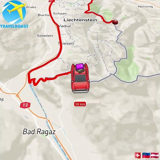 Mapa de Liechtenstein #map #mapper #mapping