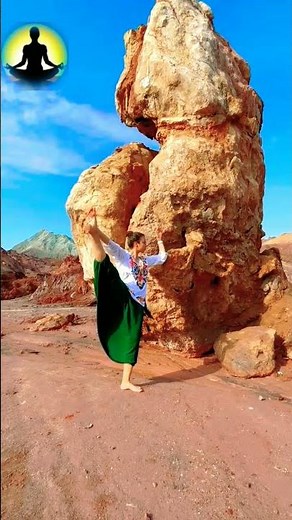 Yoga Dress challenge morning stretching open hips