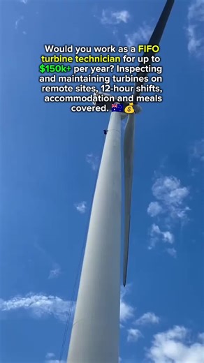 FIFO Turbine Technician ⚙️🌬️ What to know in 2026 👇 Turbine technicians work on large scale wind energy projects and power facilities across Australia. These roles involve maintaining and servicing wind turbines to ensure consistent energy production. Many projects operate on FIFO rotations due to remote wind farm locations. What turbine technicians typically do Inspect and maintain turbine systems ⚙️ Perform mechanical and electrical servicing 🔧 Work at height on turbine towers 🏗️ Follow st