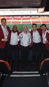 An Iconic Brisbane Welcome 🤝 Jim Beam Read More 👉 https://bit.ly/4cggaik | Brisbane Broncos