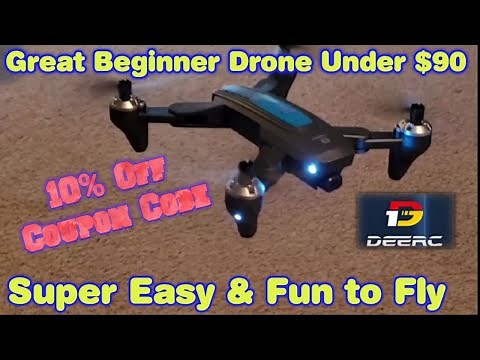 DEERC D10 Drone Review [Unboxing,Setup &Test Flight] #DEERC #D10 #fly #fun #drones