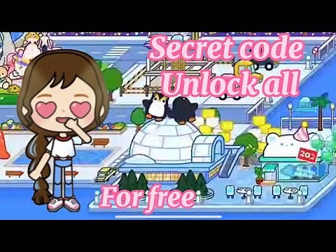 How to get free miga world without using any apps just a code | Secret code to unlock all | 🤫🤫