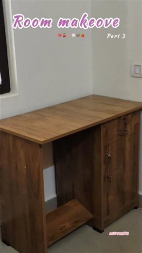 Aesthetic desk makeover cheythalo 😍💗🌷🎀 | AizyArts |