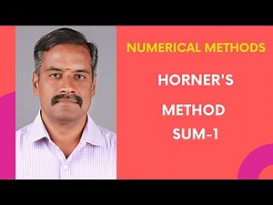 Horner's Method-Sum-1