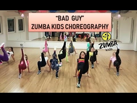⚡ ZUMBA KIDS ⚡ BAD GUY ⚡ FITNESS CHOREOGRAPHY ⚡