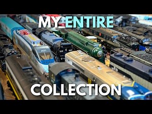 My Entire Model Train Collection (2025) 60+ Models!!!!