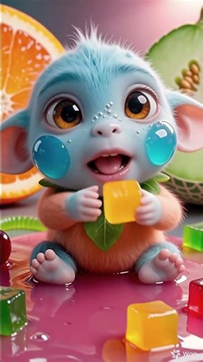 Rainbow Jelly Feast ASMR 🌈🍬 #asmr #crunchyasmr #foodasmr