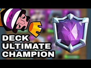 DECK INI MAMPU MENEMBUS ULTIMATE CHAMPION KWKWKW (IniClickbait) - Clash Royale Indonesia