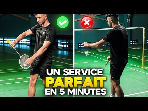 How to serve perfectly in badminton