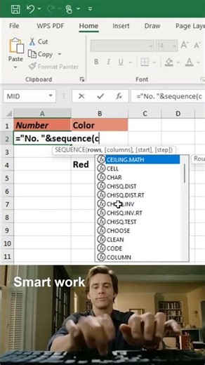 How to do auto numberings in Excel 😱